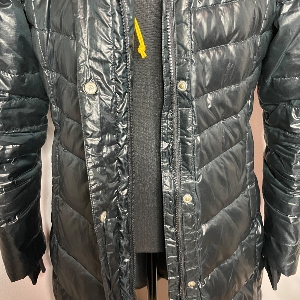 Lole Katie L Edition Long Coat Real Fur Parka - Picture 3 of 16